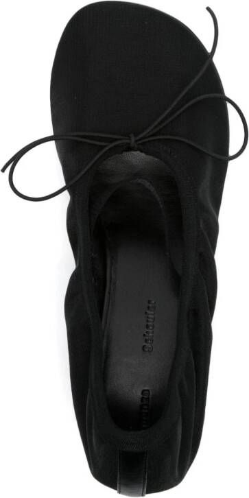 Proenza Schouler 50mm pumps met strikdetail Zwart