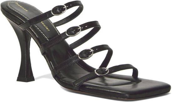 Proenza Schouler Sandalen met vierkante neus Zwart