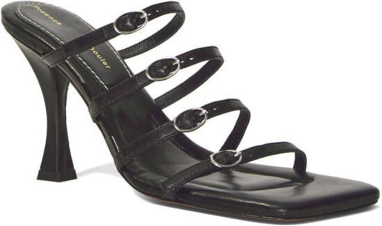 Proenza Schouler Sandalen met vierkante neus Zwart