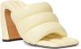 Proenza Schouler Arc 100mm quilted mules Beige - Thumbnail 2