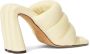 Proenza Schouler Arc 100mm quilted mules Beige - Thumbnail 3