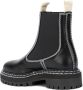 Proenza Schouler Chelsea laarzen met contrasterend stiksel 999 - Thumbnail 3