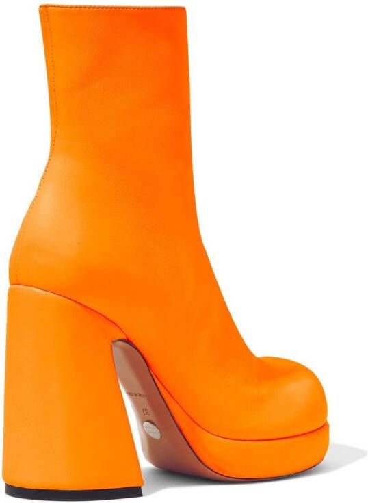 Proenza Schouler Forma laarzen met plateauzool Oranje