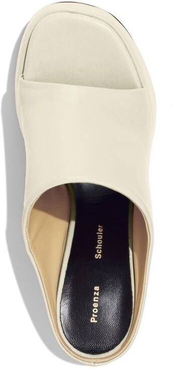 Proenza Schouler Forma sandalen met plateauzool Beige