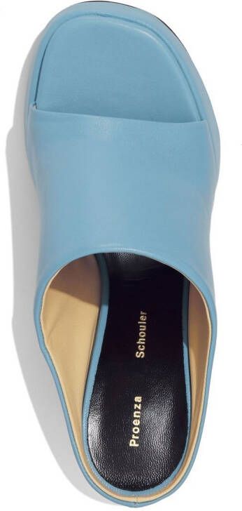 Proenza Schouler Forma sandalen met plateauzool Blauw
