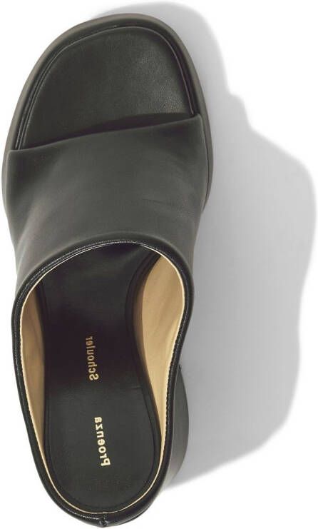 Proenza Schouler Forma sandalen met plateauzool Zwart