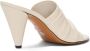 Proenza Schouler Gathered Cone leren sandalen Beige - Thumbnail 3