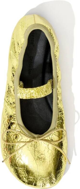 Proenza Schouler Glove Mary Jane ballerina's Goud