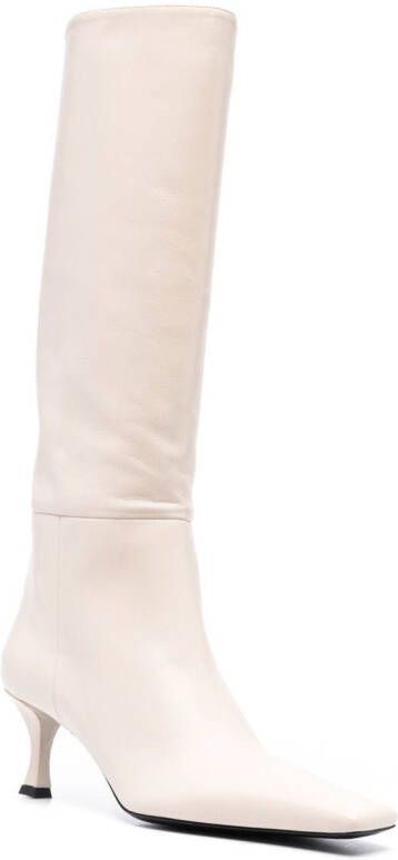 Proenza Schouler Laarzen met vierkante neus Wit