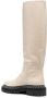 Proenza Schouler Leren knielaarzen Beige - Thumbnail 3