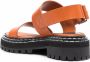 Proenza Schouler Leren sandalen Oranje - Thumbnail 3