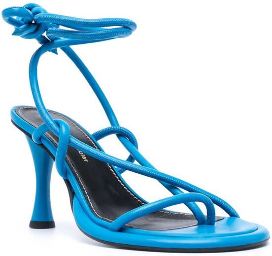 Proenza Schouler Pipe sandalen met bandjes Blauw