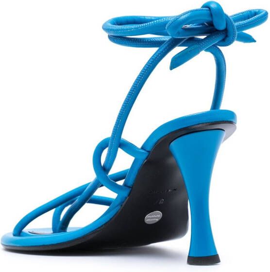 Proenza Schouler Pipe sandalen met bandjes Blauw
