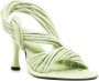 Proenza Schouler Pipe sandalen met bandjes Groen - Thumbnail 2