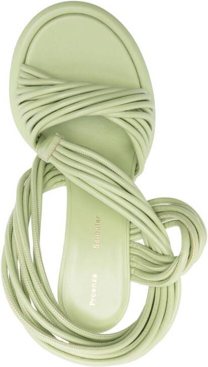 Proenza Schouler Pipe sandalen met bandjes Groen