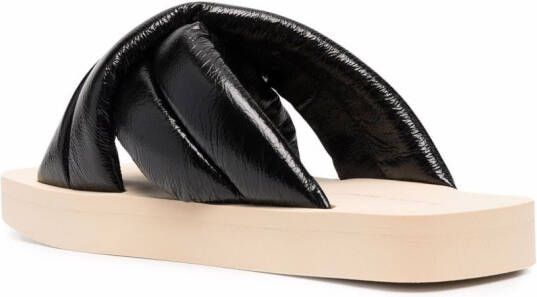 Proenza Schouler Sandalen met gekruiste bandjes Zwart