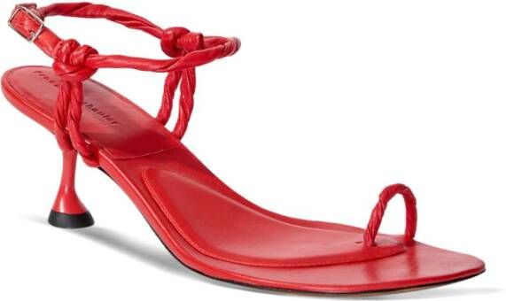 Proenza Schouler Sandalen met teenring Rood