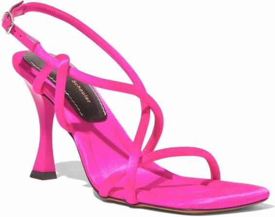 Proenza Schouler Sandalen met vierkante neus Roze