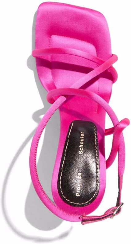 Proenza Schouler Sandalen met vierkante neus Roze