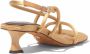 Proenza Schouler Square Strappy sandalen met bandjes Beige - Thumbnail 3