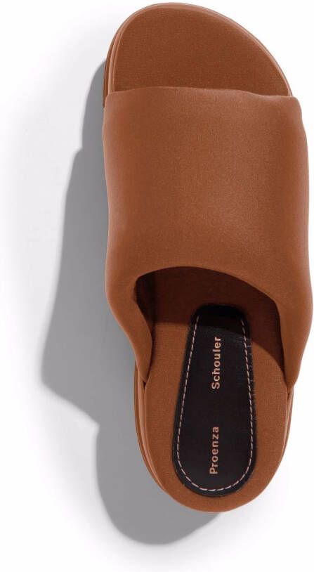 Proenza Schouler Storm chunky slippers Bruin