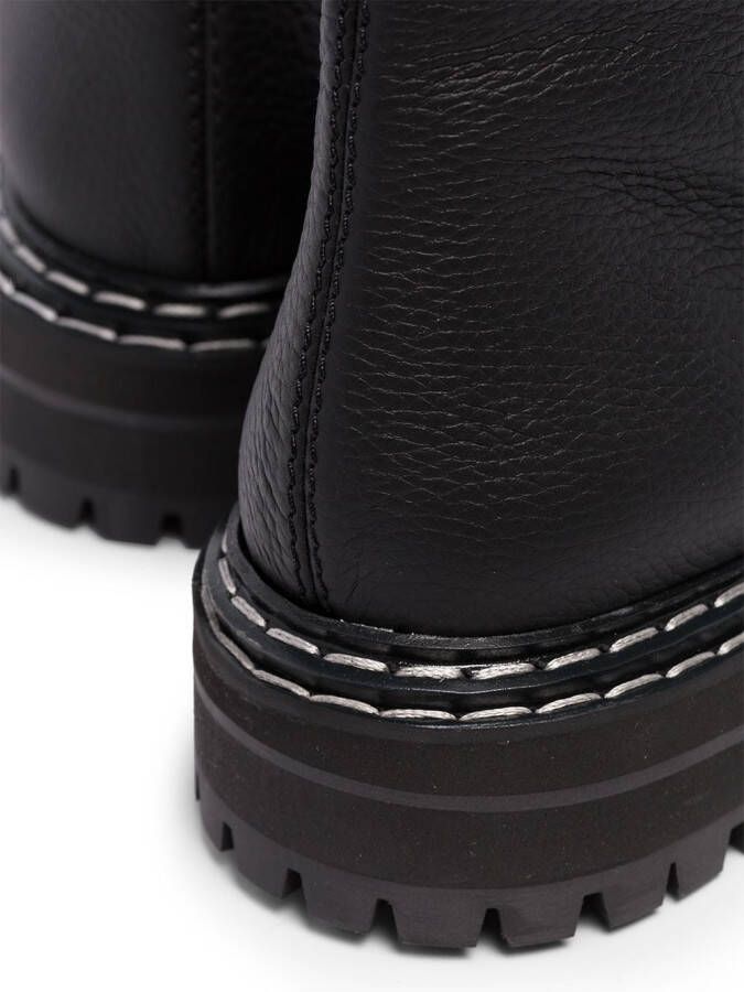 Proenza Schouler Veterlaarzen Zwart
