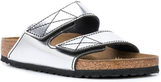 Proenza Schouler x Birkenstock Arizona Narrow slippers Zilver