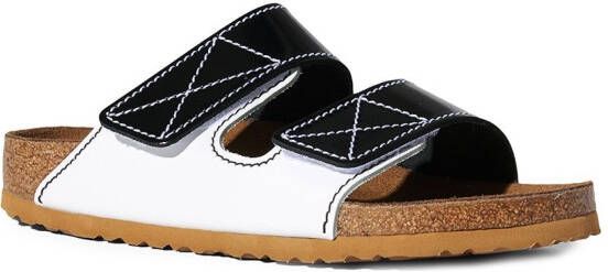 Proenza Schouler x Birkenstock Arizona slippers Wit