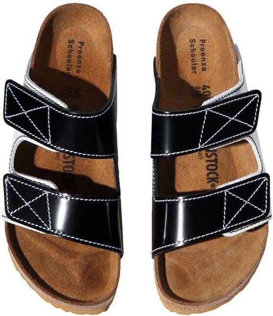 Proenza Schouler x Birkenstock Arizona slippers Wit