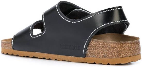 Proenza Schouler x Birkenstock Milano Narrow sandalen Zwart