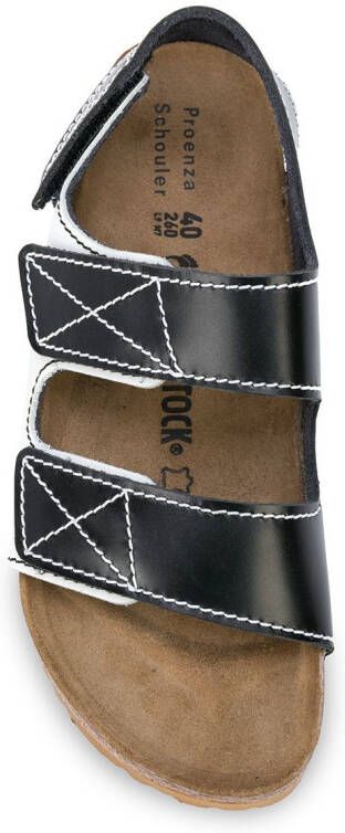 Proenza Schouler x Birkenstock Milano Narrow sandalen Zwart