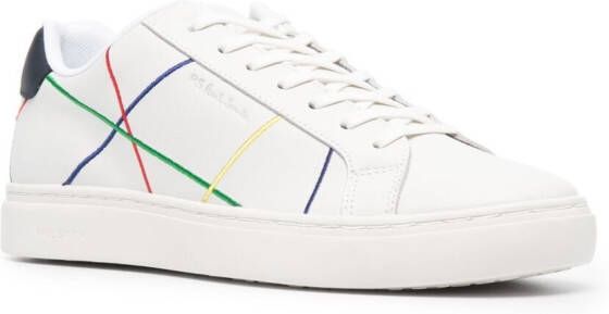 PS Paul Smith Sneakers met colourblocking Wit