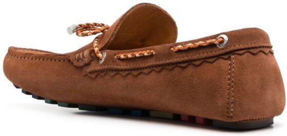 PS Paul Smith Suède moccasins Bruin