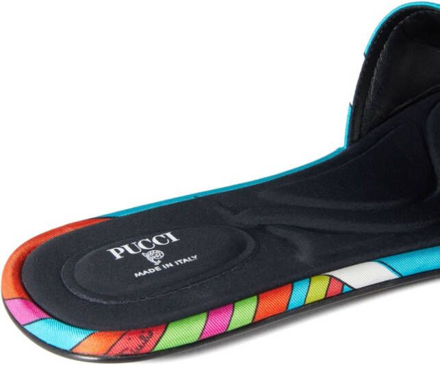 PUCCI Yummy sandalen Blauw