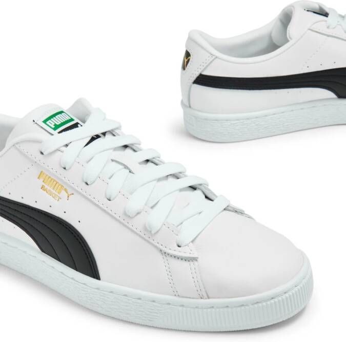 PUMA Basket Classic XXI leren sneakers Wit