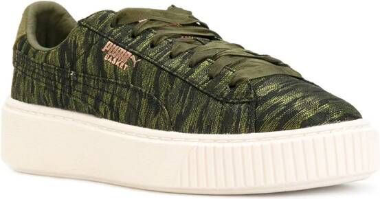 PUMA Basket sneakers Groen