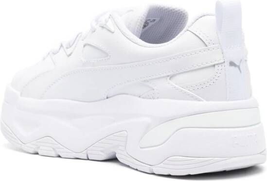 PUMA BLSTR Dresscode leren sneakers Wit