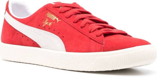 PUMA Leren sneakers Rood