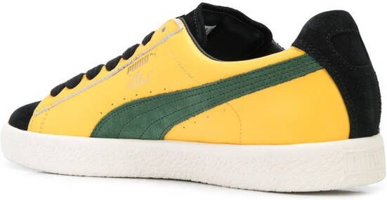 PUMA Clyde x The Hundreds low-top sneakers Geel