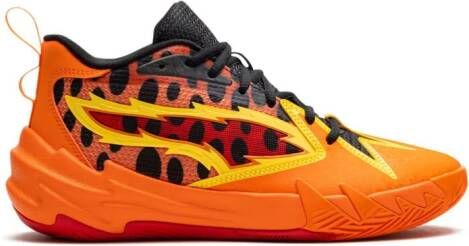 Puma Kids x Cheeto's Scoot Zero "Flamin' Hot" sneakers Oranje