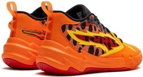 Puma Kids x Cheeto's Scoot Zero "Flamin' Hot" sneakers Oranje