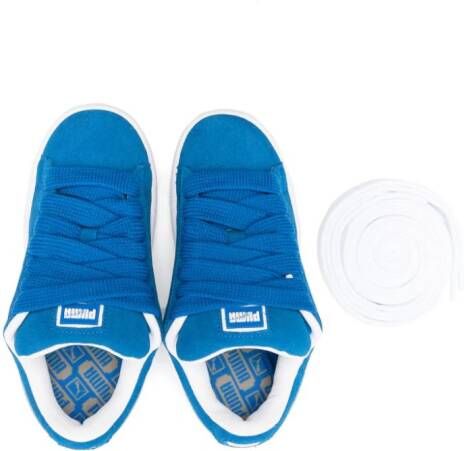 Puma Kids XL suède sneakers Blauw
