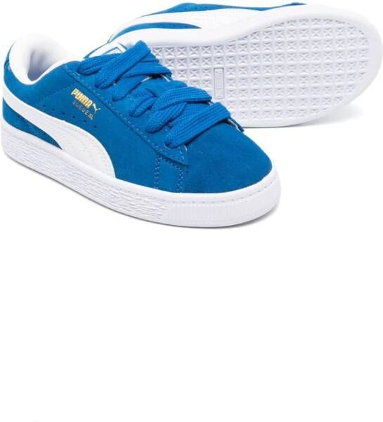 Puma Kids XL suède sneakers Blauw