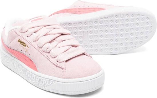 Puma Kids XL suède sneakers Roze