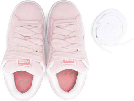 Puma Kids XL suède sneakers Roze