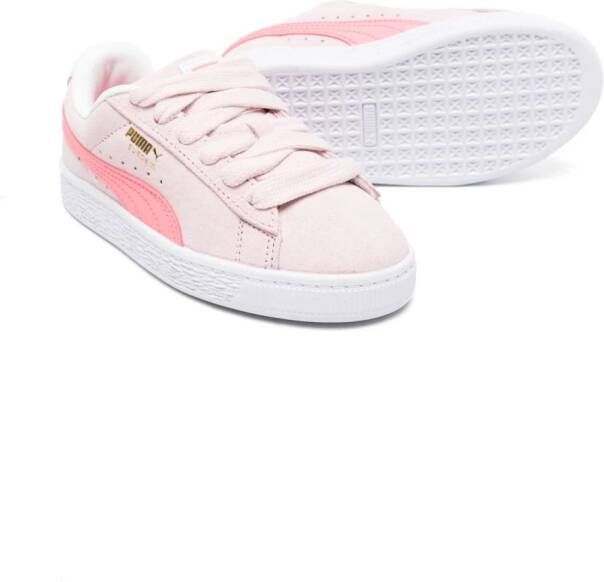 Puma Kids XL suède sneakers Roze