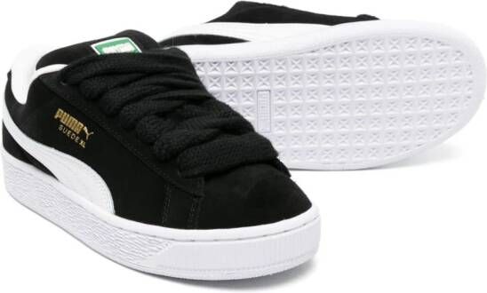 Puma Kids XL suède sneakers Zwart