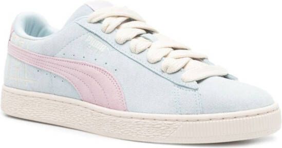 PUMA Love II suède sneakers Blauw
