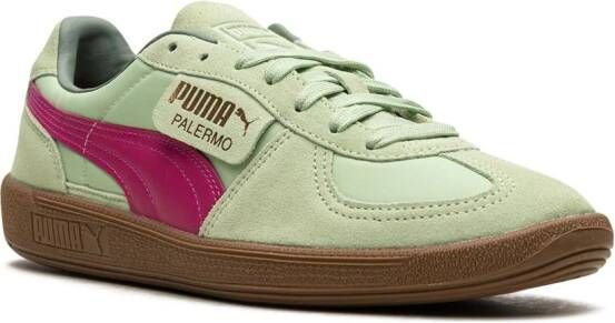 PUMA "Palermo OG Light Mint Orchid Shadow Gum sneakers" Groen