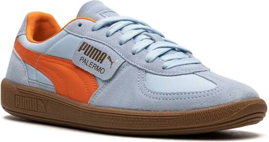 PUMA "Palermo OG Silver Sky Cayenne Pepper Gum sneakers" Grijs